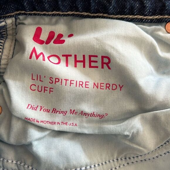 Lil' Spitfire Nerdy Cuff Jeans in Did You Bring Me Anything? Size 26 - Picture 10 of 12
